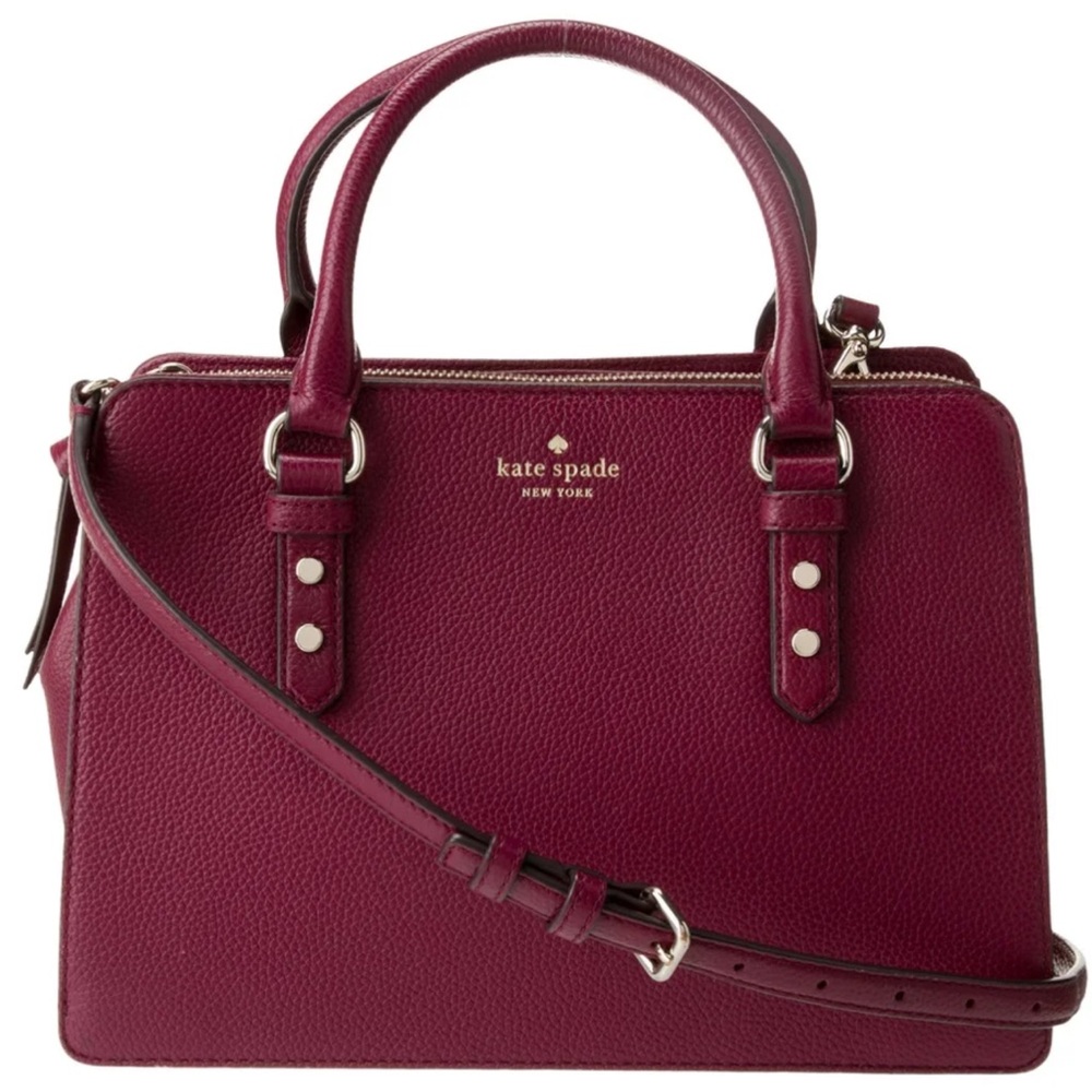 Kate Spade Burgundy Satchel